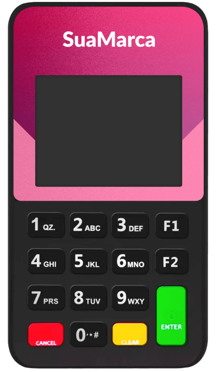Maquininha rosa